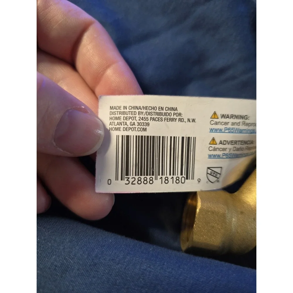 Everbuilt Brass Hose Bibb No Kink #184 ½